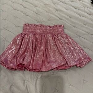 Lola The Boys Pink Sparkly Bubble Skort